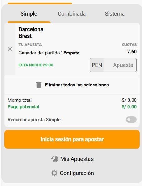 Tipos de Apuestas en Inkabet.